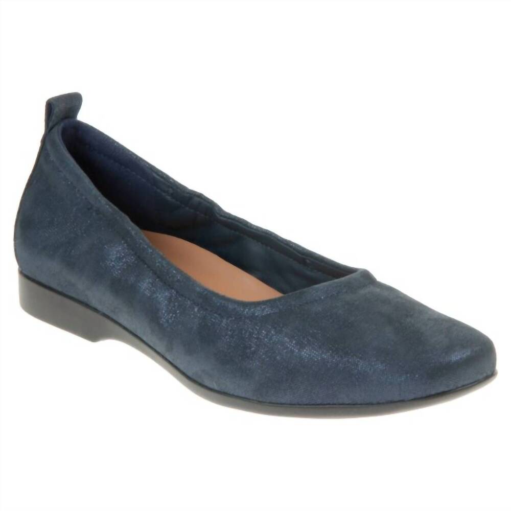 NEW CLARKS women's un darcey vibe flat shoes in navy